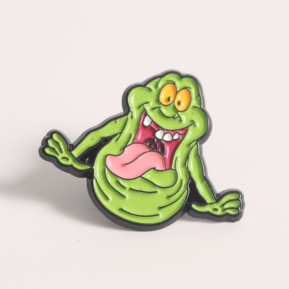 Ghost Buster's Slime Enamel Pin